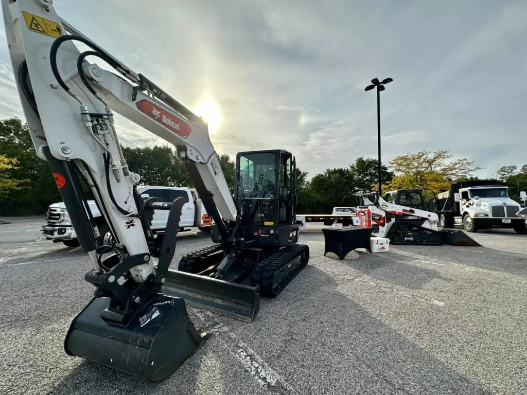 Spencer's Bobcat and mini excavator equipment showcase in Northern Kentucky